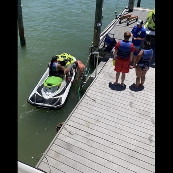 Fly-N-High Waverunners  - Renters swapping seats and no face mask on employees and nothing was being cleaned. - Jet Skis Near Me - Madeira Beach, Florida