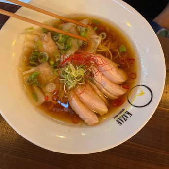 Kazan - #1 with shrimp dumplings and chicken - Noodles Near Me - Beverly Hills, California Kazan - #1 with shrimp dumplings and chicken - Noodles Near Me - Beverly Hills, California