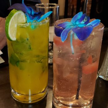 Fire & Cork - Mango Mojito and Watermelon Cooler - Wine Bars Near Me - New City, New York