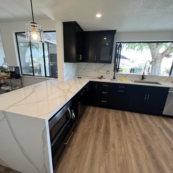 Prestige Marble & Tile - The waterfall is just amazing. - Countertop Installation Near Me - Santa Fe Springs , California Prestige Marble & Tile - The waterfall is just amazing. - Countertop Installation Near Me - Santa Fe Springs , California