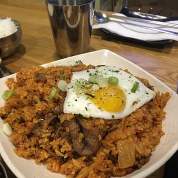 Spoon - Beef kim chi fried rice - Korean Near Me - Berkeley, California