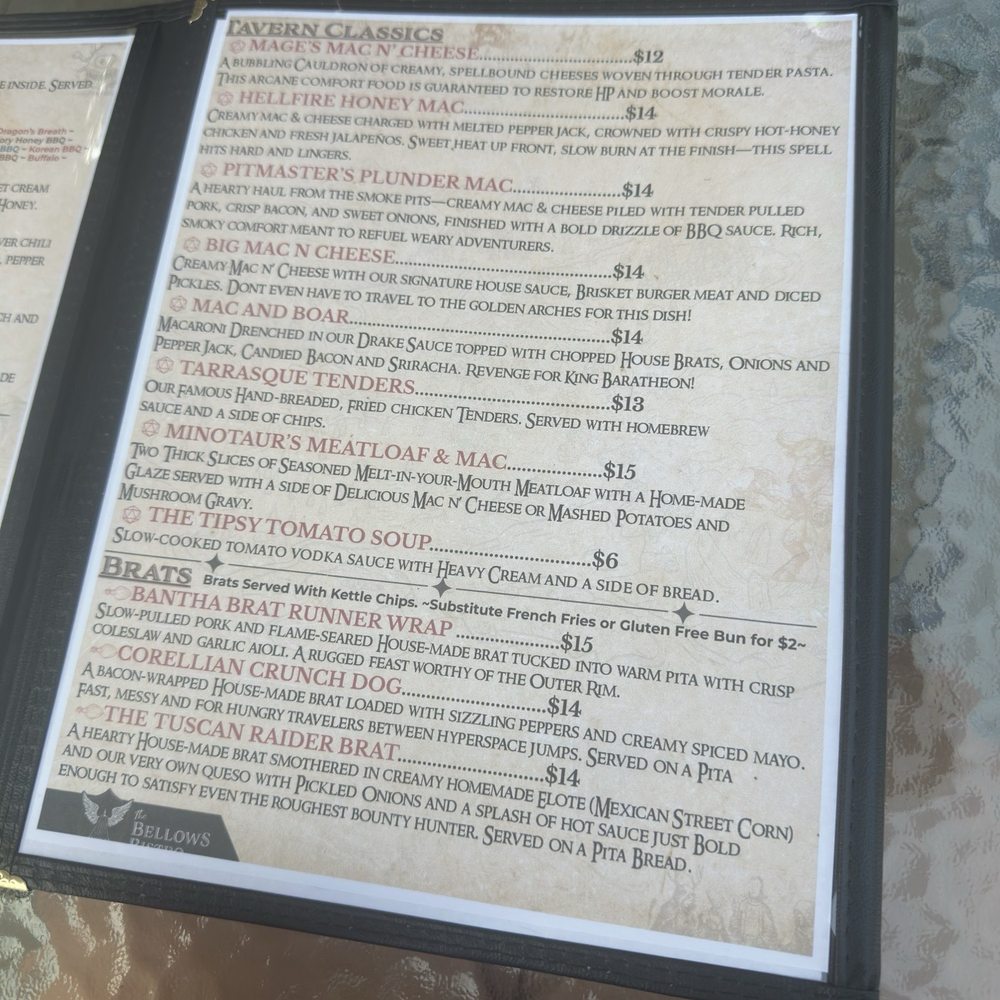 The Bellows Bistro - Menu - Bubble Tea Near Me - Chaska, Minnesota The Bellows Bistro - Menu - Bubble Tea Near Me - Chaska, Minnesota