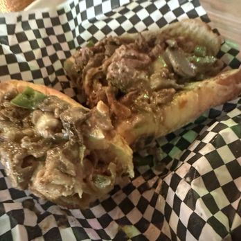 Philgeddaboutit - Cheesesteak was awesome it's called the black eye i think,it is good and filling I'll be eating more later. - Cheesesteaks Near Me - Columbus, Ohio
