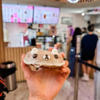 Omg Squee - Lemon butter mochi donut - Desserts Near Me - Austin, Texas Omg Squee - Lemon butter mochi donut - Desserts Near Me - Austin, Texas