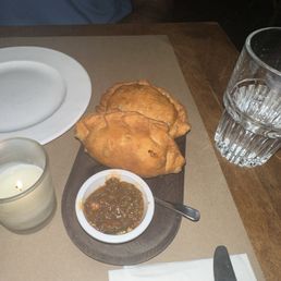 9/21/24 - Empanada Cheese & Onion | Empanada Chicken & Red Peppers 9/21/24 - Empanada Cheese & Onion | Empanada Chicken & Red Peppers