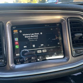 Advanced Car Stereo - Montclair - 8.5 inch double din with car play uconnect - Car Stereo Installation Near Me - Montclair, California