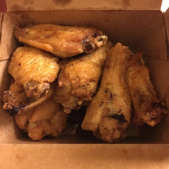 Johnny's Roadside Diner - Buffalo wings. They forgot the buffalo sauce with our take-out order. - American Near Me - Hadley, Massachusetts