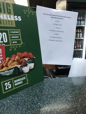 Menu photo 2 Wingstop Upland, CA Menu photo 2 Wingstop Upland, CA