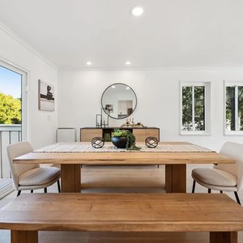 Set To Sell Home Staging - Peacock Gap, San Rafael, Modern Boho Chic Dining Area - Home Staging Near Me Set To Sell Home Staging - Peacock Gap, San Rafael, Modern Boho Chic Dining Area - Home Staging Near Me