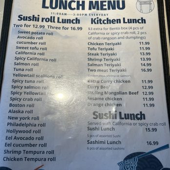 Miso Happy - Lunch menu - Japanese Near Me - Madison, Alabama Miso Happy - Lunch menu - Japanese Near Me - Madison, Alabama