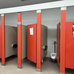 Richmond High School - Restroom stalls