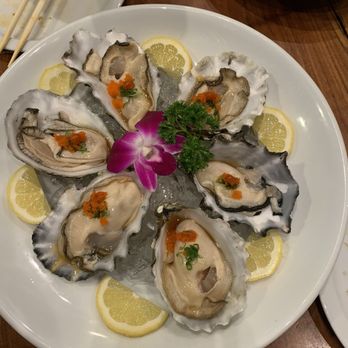 @Sushi - Oysters on the half shell - Sushi Bars Near Me - Long Beach, California @Sushi - Oysters on the half shell - Sushi Bars Near Me - Long Beach, California