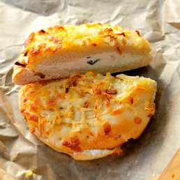 Cheesy Hash Brown Bagel