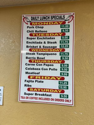 Menu photo 1 Mary's Snack Bar & Cafe San Antonio, TX Menu photo 1 Mary's Snack Bar & Cafe San Antonio, TX