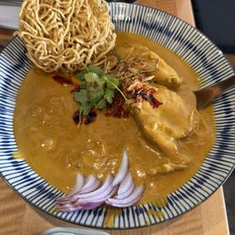 khao soi with chicken khao soi with chicken