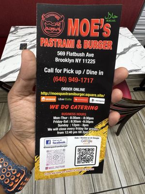 Moe's Pastrami & Burger by null