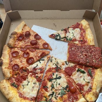 Tomato Pie Pizza Joint - First time, so wanted to try a bit of each! - Pizza Near Me - Silver Lake, California Tomato Pie Pizza Joint - First time, so wanted to try a bit of each! - Pizza Near Me - Silver Lake, California