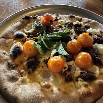 Monkeypod Kitchen - Mediterranean lamb pizza - Hawaiian Near Me - Kapolei, Hawaii