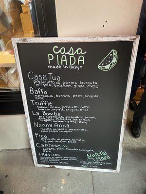 Menu photo 2 Casa Piada New York, NY Menu photo 2 Casa Piada New York, NY