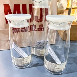 Muji - Glass carafes, pretty, but very fragile - unfortunately I had to return them.