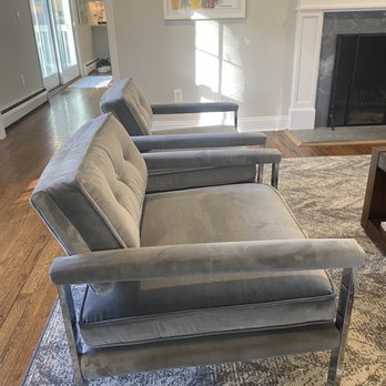 Apollonian House Upholstery - After photo - Furniture Reupholstery Near Me - Wilton, Connecticut Apollonian House Upholstery - After photo - Furniture Reupholstery Near Me - Wilton, Connecticut
