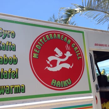 Mediterranean Grill - A great new spot in Haiku! - Food Trucks Near Me - Haiku, Hawaii