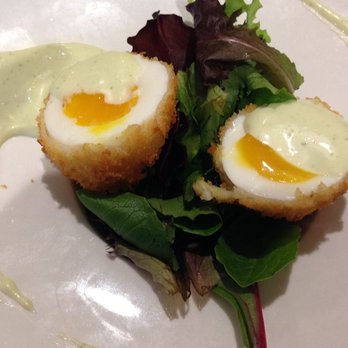 koiKOKORO - Crispy egg from the special winter menu at Koi Kokoro. - Japanese Near Me - Islip, New York
