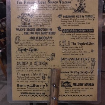 Duffy's Love Shack - Menu - Music Venues Near Me - St. Thomas, Virgin Islands