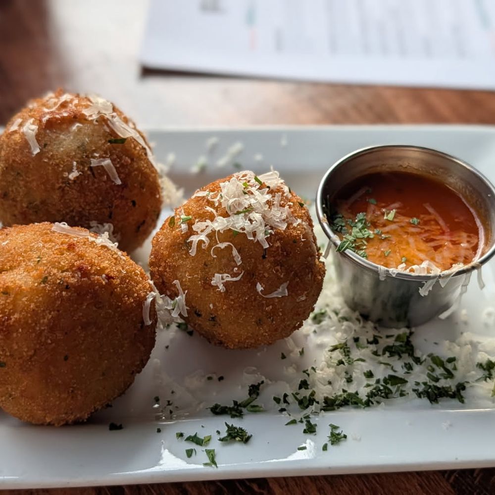 Arancini. Arancini.