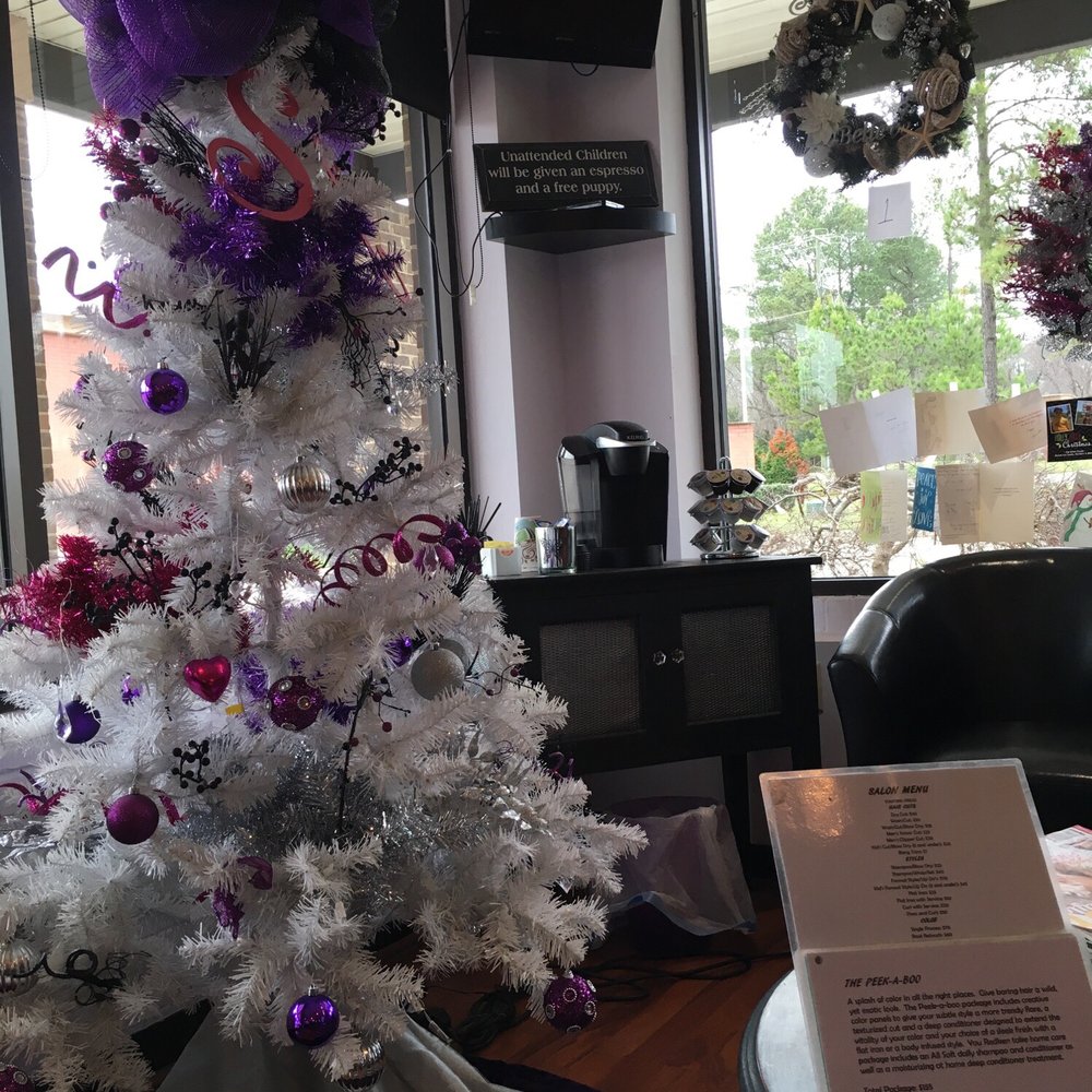 Shear Envy - Waiting area with coffee cold drinks tv!! Great music playing! Good vibe! - Hair Salons Near Me - Yorktown, Virginia Shear Envy - Waiting area with coffee cold drinks tv!! Great music playing! Good vibe! - Hair Salons Near Me - Yorktown, Virginia