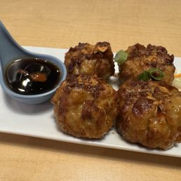 The Fried Dumplings were the best. The sauce was excellent.