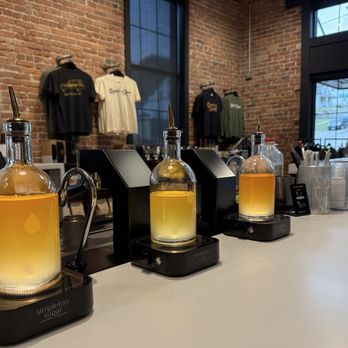 Council Oak Supply - Nicely displayed simple syrups. - Coffee Roasteries Near Me - Sioux City, Iowa