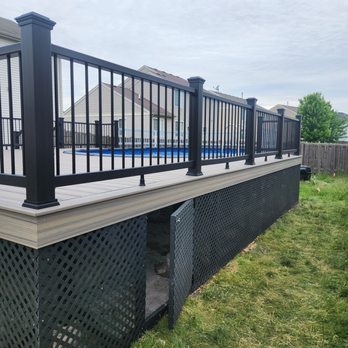 Ramirez Family Construction Group - Ramirez Construction gave us the idea of making a storage area under the deck, with quick access through a door. - Decks & Railing Near Me