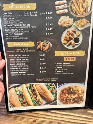 Menu photo 7 Yummy Pho & Bo Ne Pearland, TX