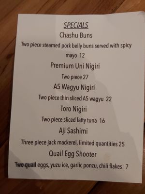 Menu photo 5 Fighting Fish Richmond, VA Menu photo 5 Fighting Fish Richmond, VA