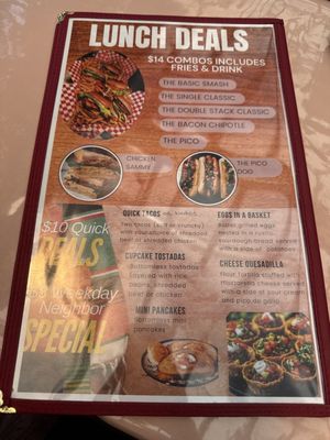 Menu photo 1 Cafe La Fonda Santa Barbara, CA Menu photo 1 Cafe La Fonda Santa Barbara, CA