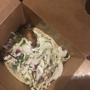 Seabirds Kitchen - Fried Beer Battered Avocado Taco - Vegan Near Me - Costa Mesa, California