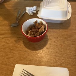 Iron Skillet Restaurant - Maple apple bread pudding