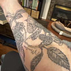 Fern and Fox Tattoo - First two sessions healed, the wrap was perfect!