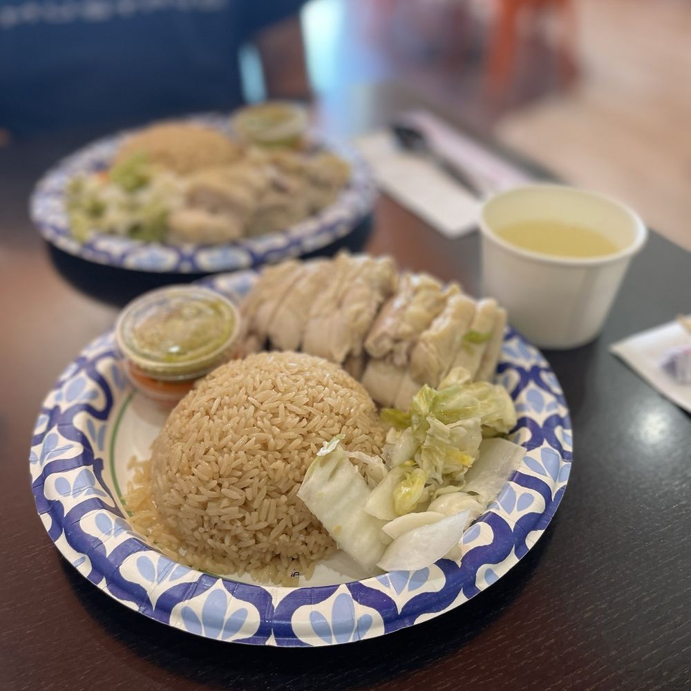 dark meat Hainan Chicken with Rice