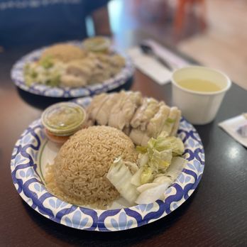Cluck2Go - dark meat Hainan Chicken with Rice - Singaporean Near Me - Pasadena, California