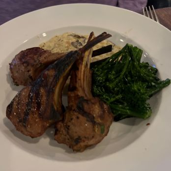 Shorebreak Lodge - Lamb chop entree - New American Near Me - Rehoboth Beach, Delaware