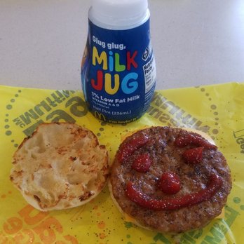McDonald's - a burger and a drink on a table - Fast Food Near Me - Ludlow, Massachusetts McDonald's - a burger and a drink on a table - Fast Food Near Me - Ludlow, Massachusetts