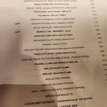 Ciutat Comtal - Menu - Tapas Bars Near Me - Barcelona, B Ciutat Comtal - Menu - Tapas Bars Near Me - Barcelona, B