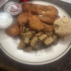 Korner Inn - Saturday special...COD and shrimp