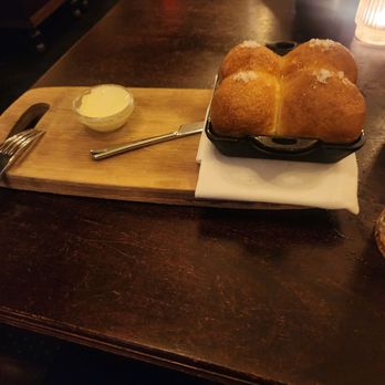 Gage & Tollner - Parker house rolls; warm, soft and delicious - American Near Me - Brooklyn, New York