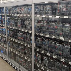 "Valuables" under lock and key