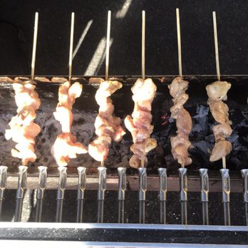 Up Skewerz - skewers of meat on a grill - Barbeque Near Me