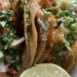 La Kermés - Pastor & chicken tacos.