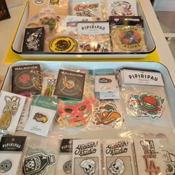 The Mighty Luchador - Pins for sale